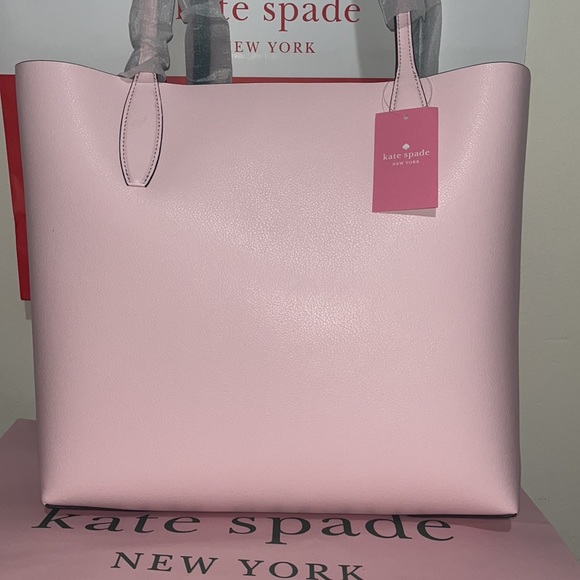 ♠️🍍 kate spade Pineapple Graphic Reversible Tote Bag, Pink Multi - Picture 10 of 16